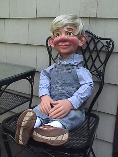 Donation to, a ventriloquist figure attributed to Albert Alfaro
