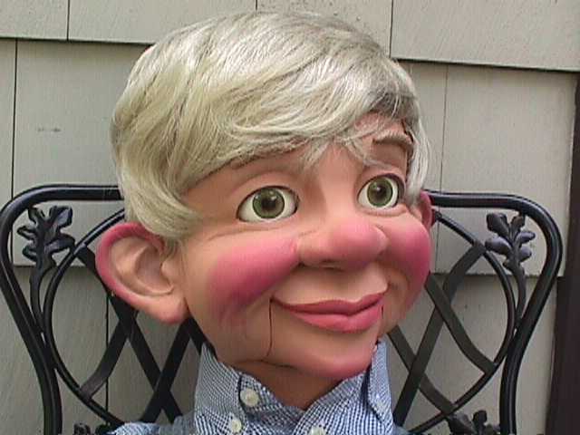 Donation to, a ventriloquist figure attributed to Albert Alfaro