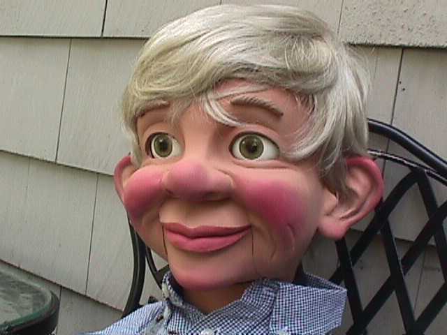 Donation to, a ventriloquist figure attributed to Albert Alfaro