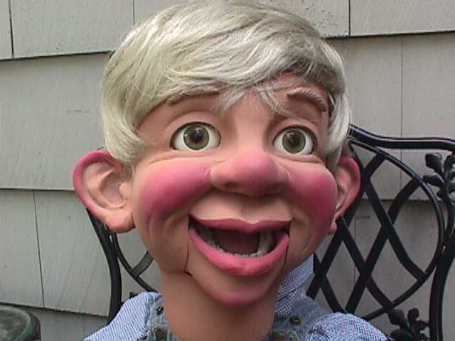 Donation to, a ventriloquist figure attributed to Albert Alfaro