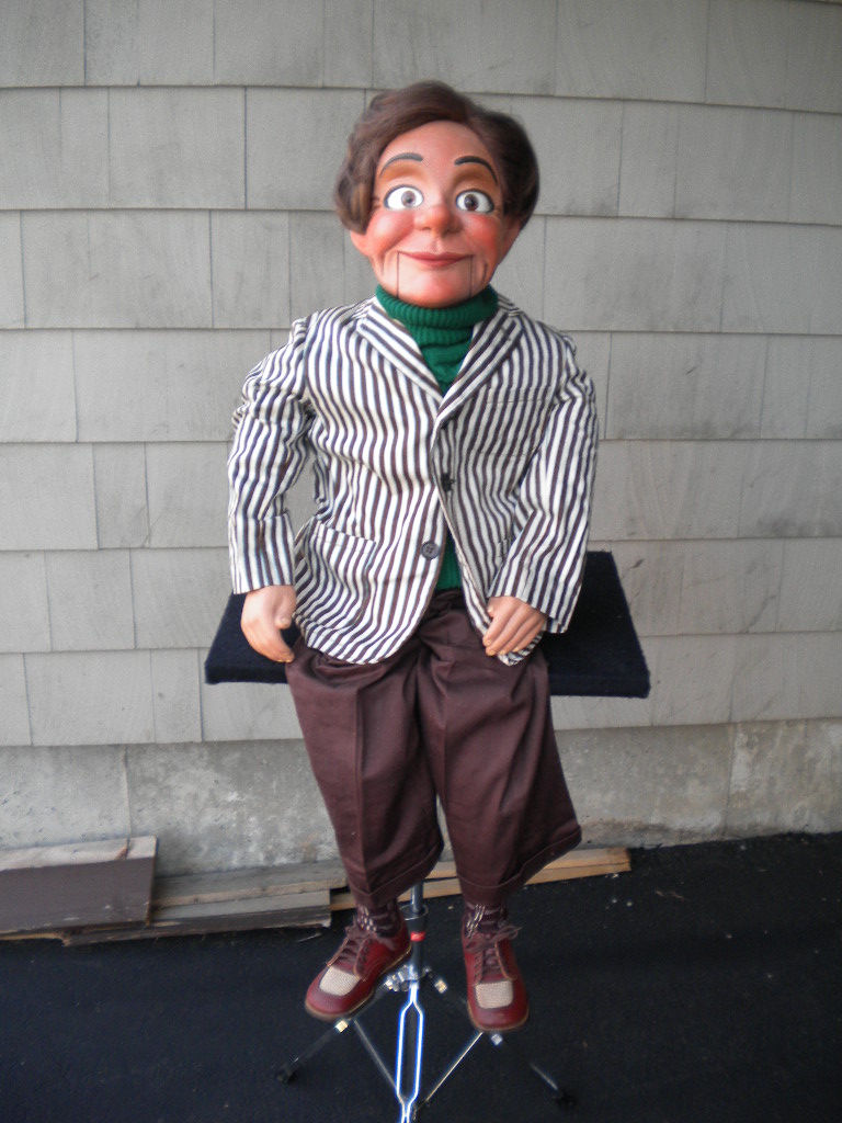 Possibly Number One, a ventriloquist figure attributed to Bill Nelson