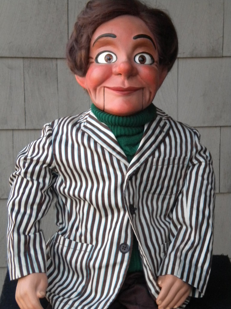 Possibly Number One, a ventriloquist figure attributed to Bill Nelson