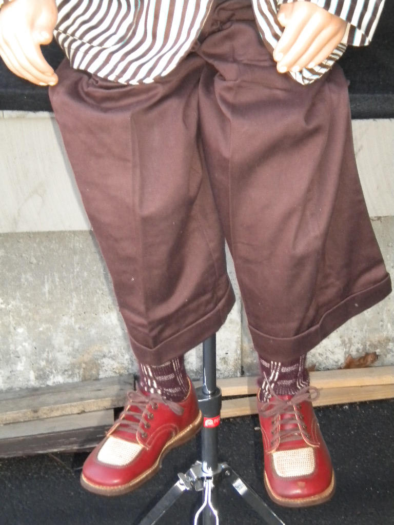 Possibly Number One, a ventriloquist figure attributed to Bill Nelson