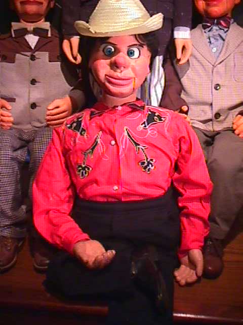 Cargyle 01, a ventriloquist figure attributed to Glen Cargyle