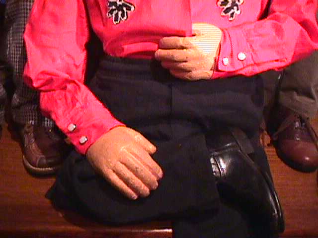 Cargyle 01, a ventriloquist figure attributed to Glen Cargyle