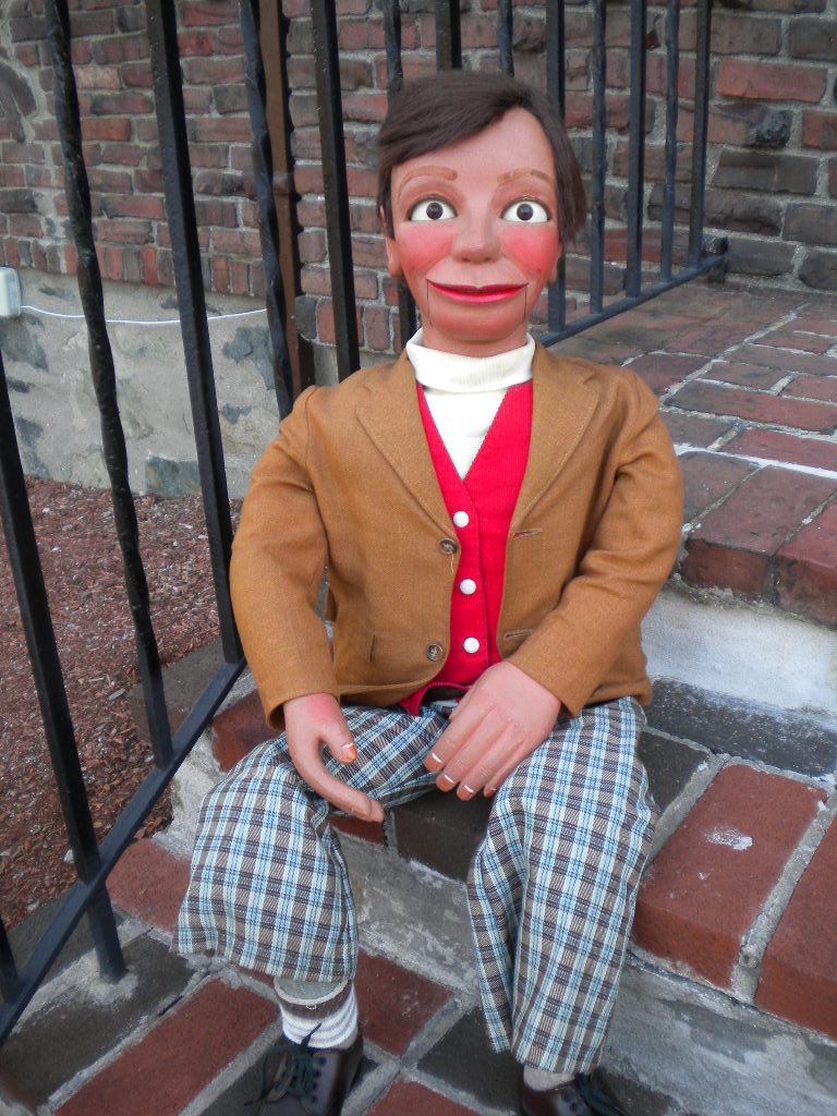 Fakini, a ventriloquist figure attributed to Jack Coats