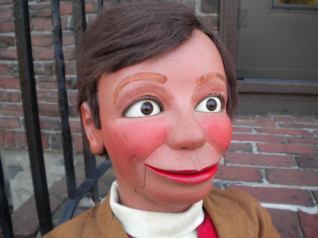 Fakini, a ventriloquist figure attributed to Jack Coats
