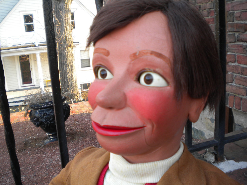 Fakini, a ventriloquist figure attributed to Jack Coats