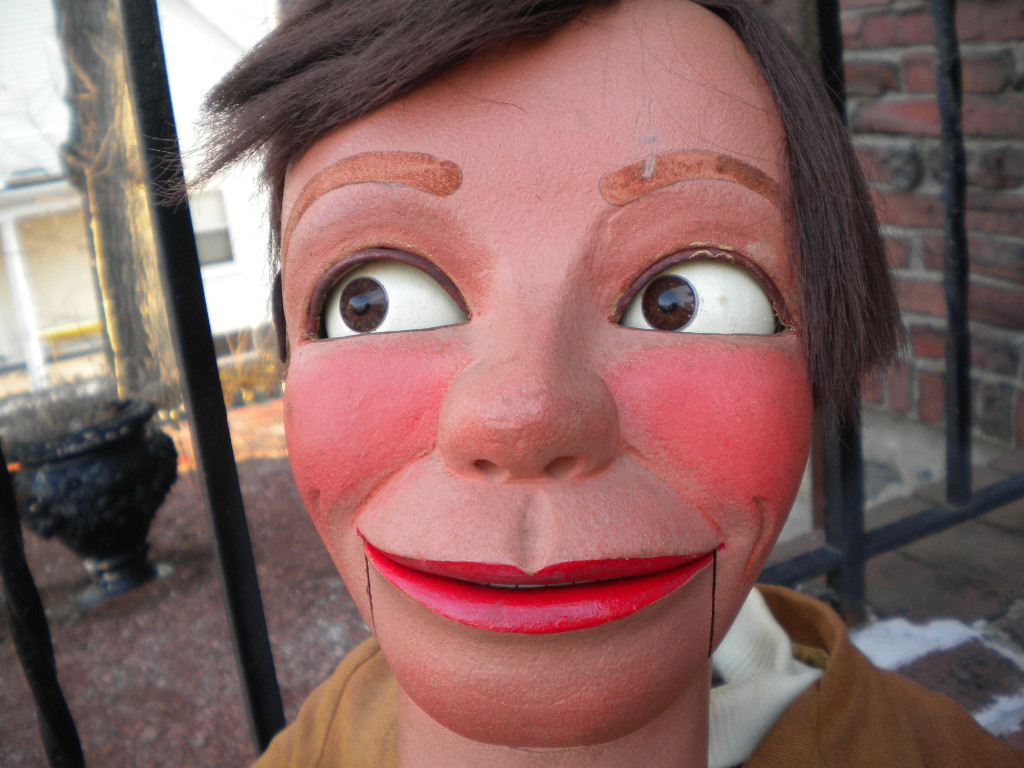 Fakini, a ventriloquist figure attributed to Jack Coats