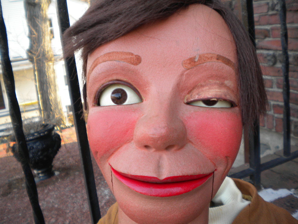 Fakini, a ventriloquist figure attributed to Jack Coats