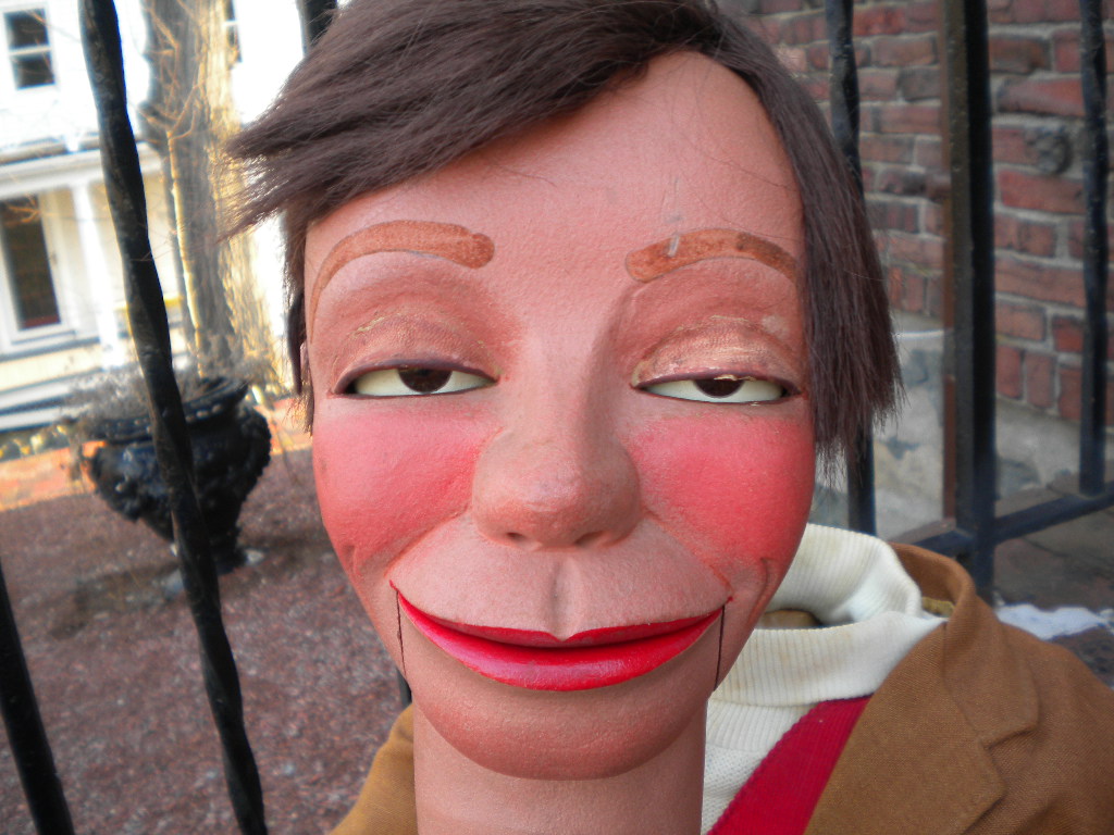 Fakini, a ventriloquist figure attributed to Jack Coats