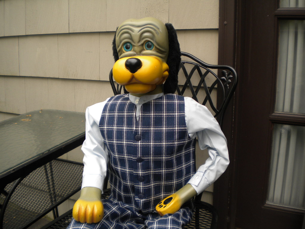 Danny Dog, a ventriloquist figure attributed to Brant Gilmer