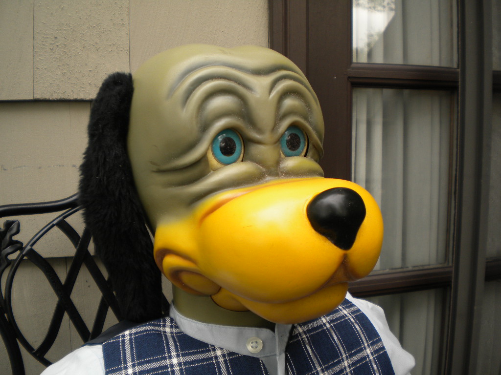 Danny Dog, a ventriloquist figure attributed to Brant Gilmer