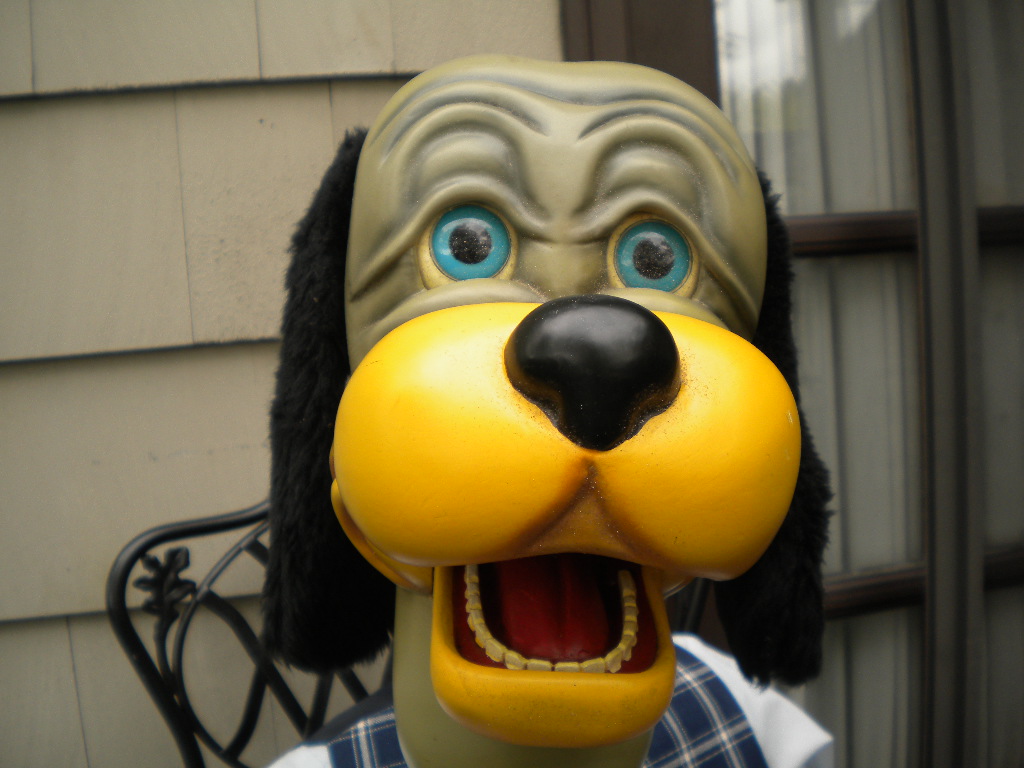 Danny Dog, a ventriloquist figure attributed to Brant Gilmer