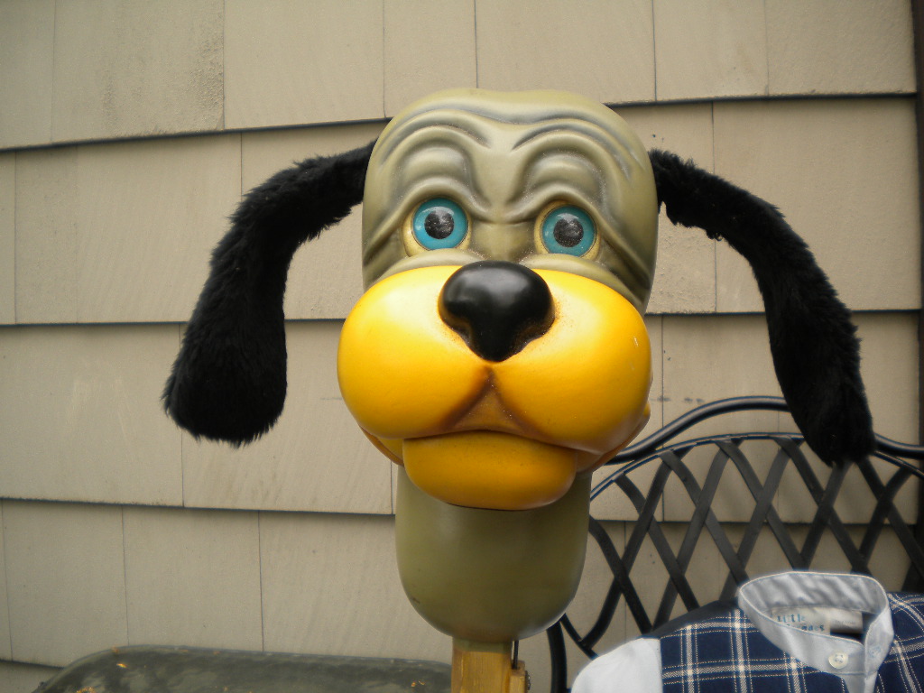 Danny Dog, a ventriloquist figure attributed to Brant Gilmer