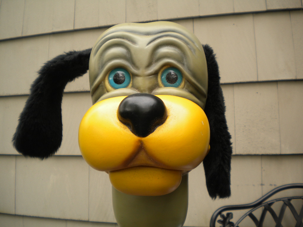 Danny Dog, a ventriloquist figure attributed to Brant Gilmer