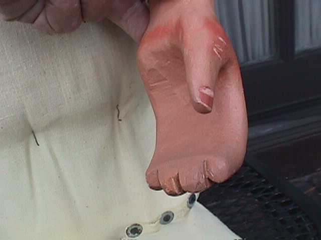 Wood Carved, a ventriloquist figure attributed to Brian Hamilton