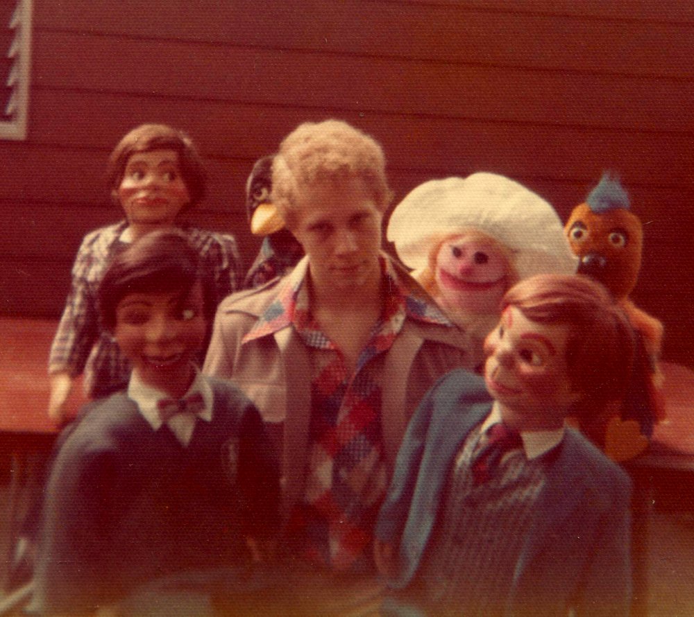 A photograph from the Brian Hamilton collection pages
