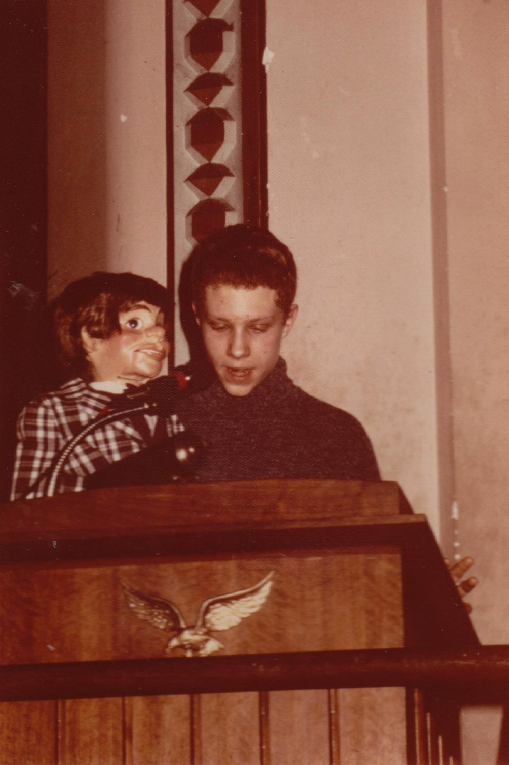 A photograph from the Brian Hamilton collection pages