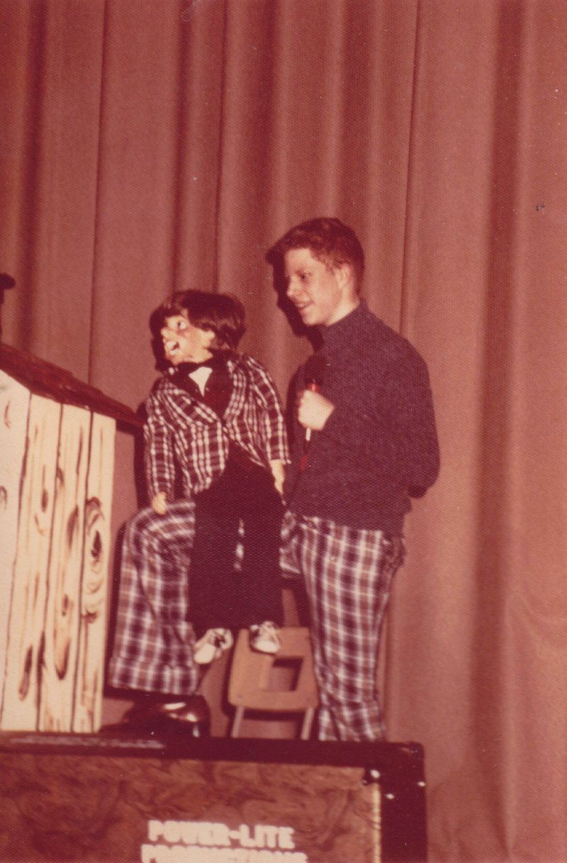 A photograph from the Brian Hamilton collection pages