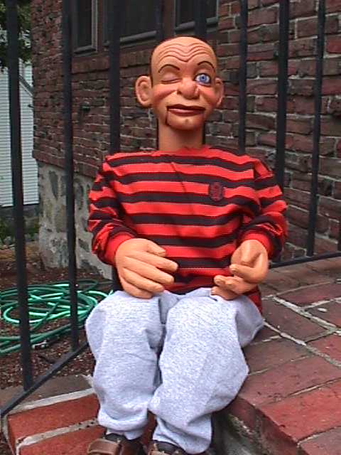 Tough Guy, a ventriloquist figure attributed to Conrad Hartz