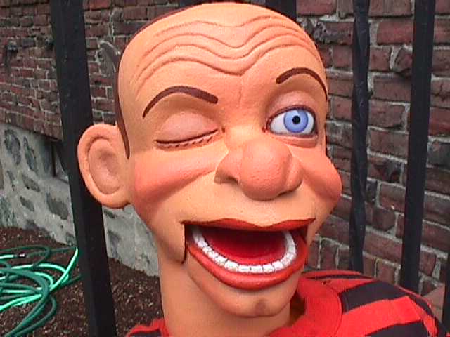Tough Guy, a ventriloquist figure attributed to Conrad Hartz