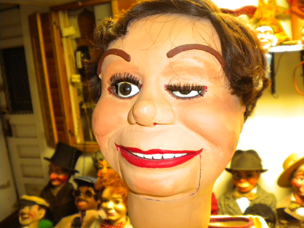Skinny Dugan, a ventriloquist figure attributed to Howie Olson