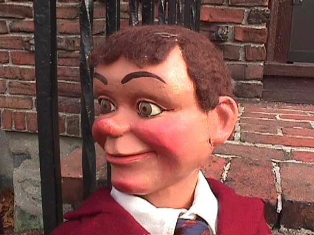 Exceedingly Rare Len, a ventriloquist figure attributed to Len Insull