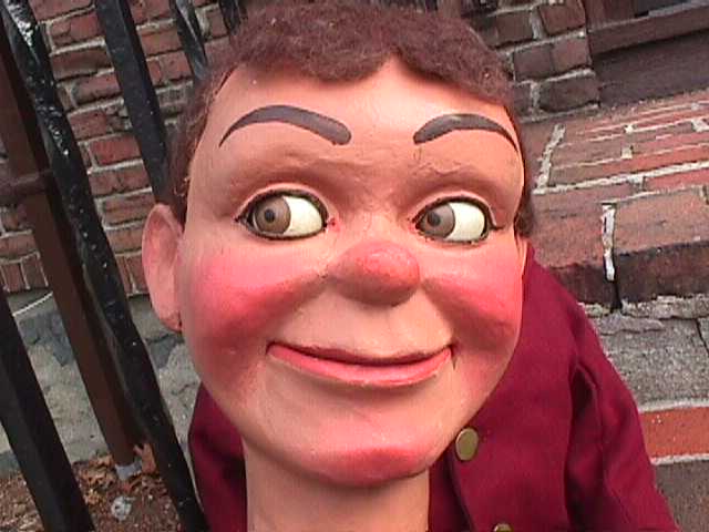 Exceedingly Rare Len, a ventriloquist figure attributed to Len Insull