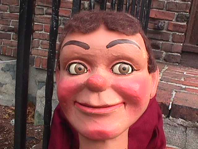 Exceedingly Rare Len, a ventriloquist figure attributed to Len Insull