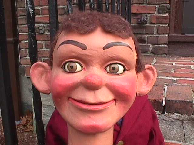 Exceedingly Rare Len, a ventriloquist figure attributed to Len Insull