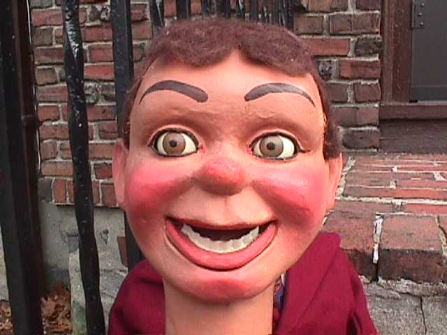 Exceedingly Rare Len, a ventriloquist figure attributed to Len Insull