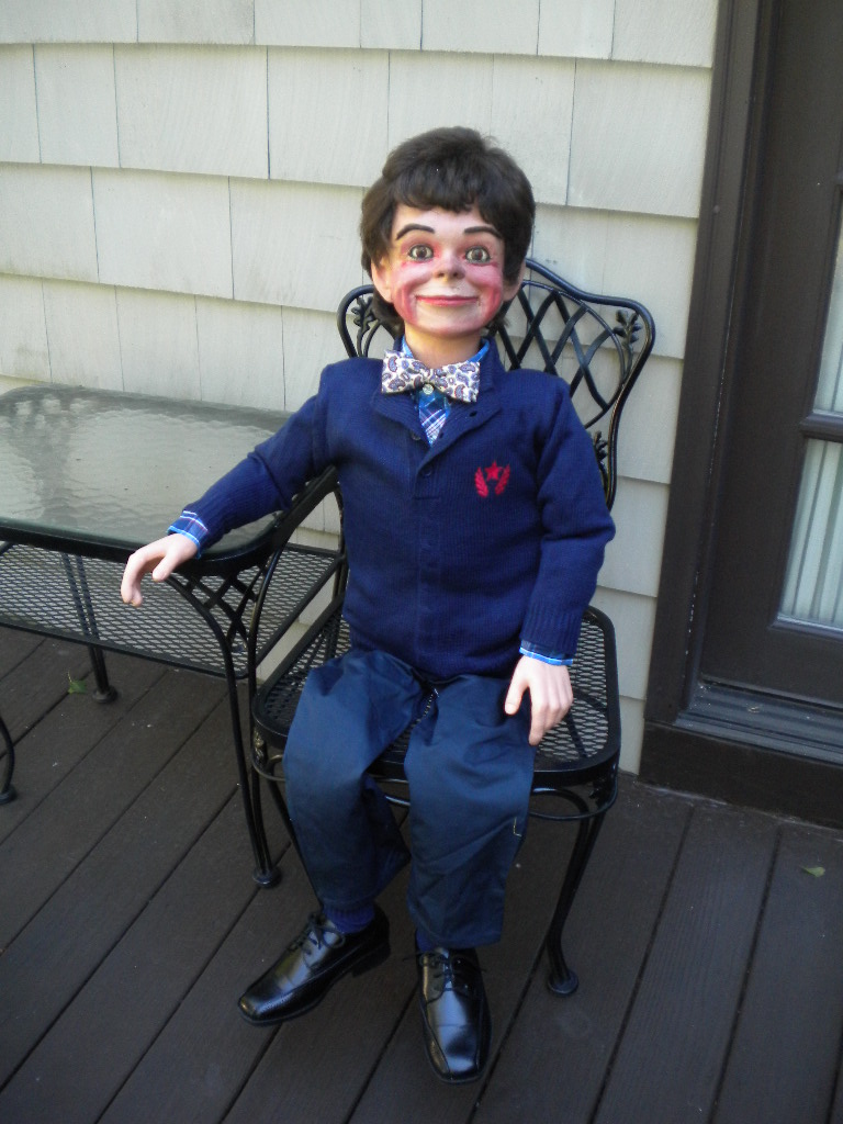 Len Cheeky Boy, a ventriloquist figure attributed to Len Insull