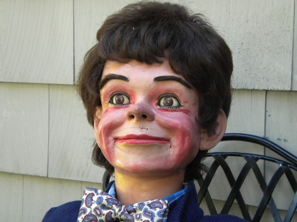 Len Cheeky Boy, a ventriloquist figure attributed to Len Insull