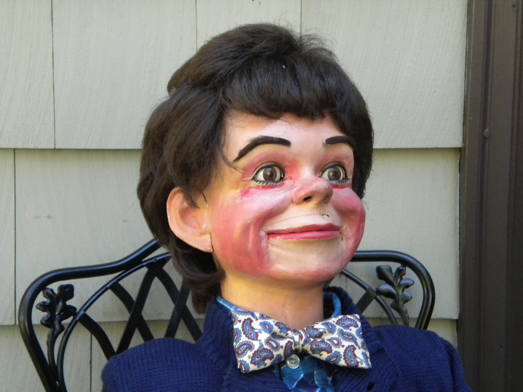 Len Cheeky Boy, a ventriloquist figure attributed to Len Insull