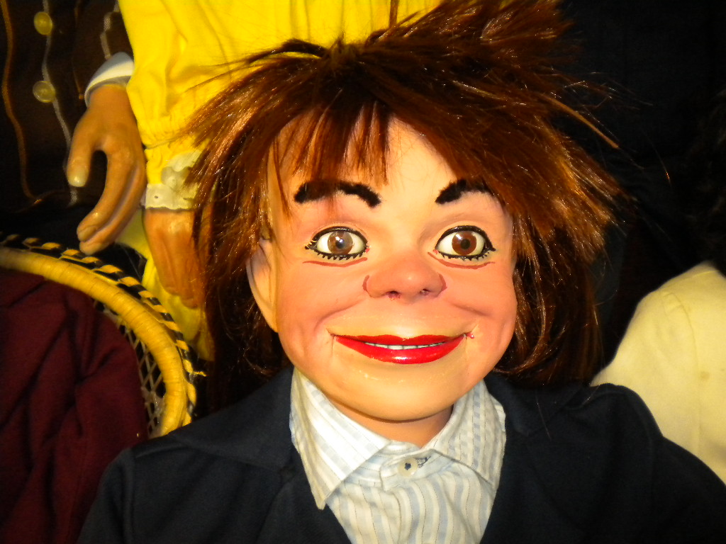 Len Cheeky Boy Spike, a ventriloquist figure attributed to Len Insull