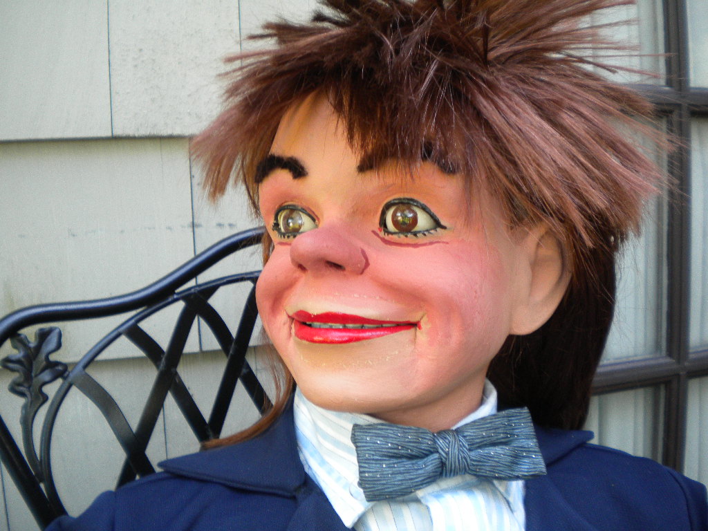 Len Cheeky Boy Spike, a ventriloquist figure attributed to Len Insull