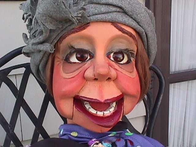 Johnny Main 01, a ventriloquist figure attributed to Johnny Main