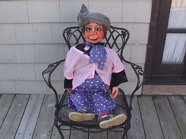 Johnny Main 01, a ventriloquist figure attributed to Johnny Main