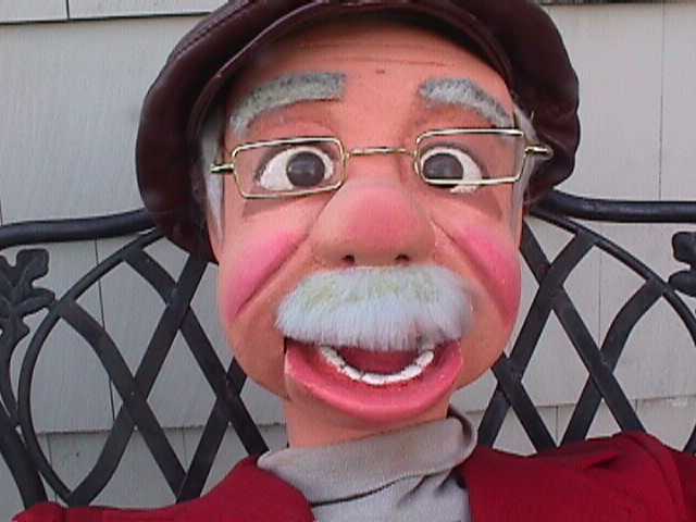 Johnny Main 02, a ventriloquist figure attributed to Johnny Main