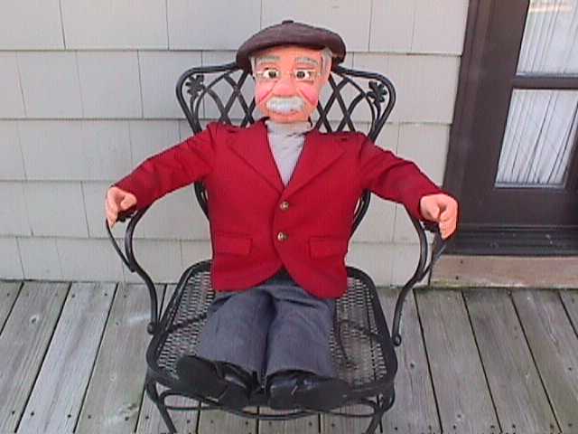 Johnny Main 02, a ventriloquist figure attributed to Johnny Main