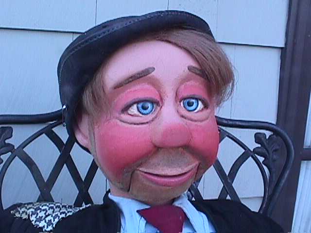 Johnny Main 03, a ventriloquist figure attributed to Johnny Main