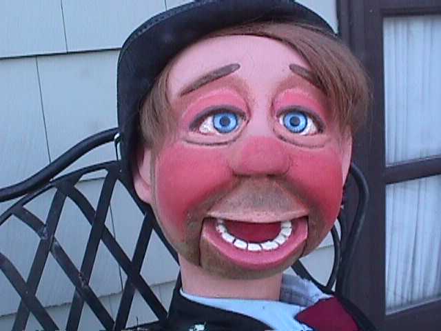 Johnny Main 03, a ventriloquist figure attributed to Johnny Main