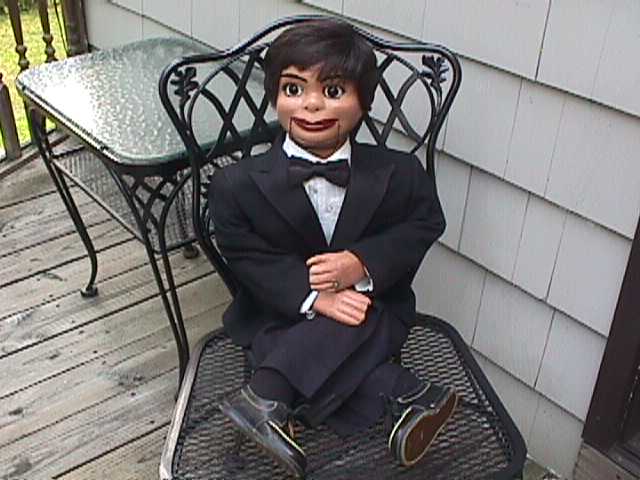 Vicki Taylor & Ronnie, a ventriloquist figure attributed to John Carroll