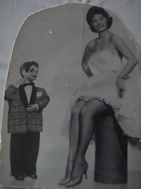 Vicki Taylor & Ronnie, a ventriloquist figure attributed to John Carroll