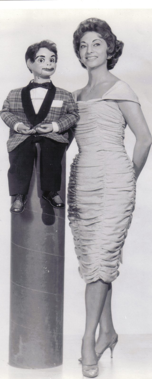 Vicki Taylor & Ronnie, a ventriloquist figure attributed to John Carroll