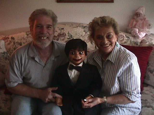 Vicki Taylor & Ronnie, a ventriloquist figure attributed to John Carroll
