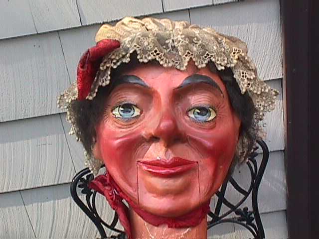 Ally Sloper & Mrs. Sloper, a ventriloquist figure attributed to Alfred LeMare