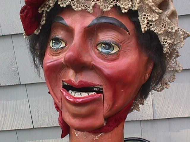 Ally Sloper & Mrs. Sloper, a ventriloquist figure attributed to Alfred LeMare