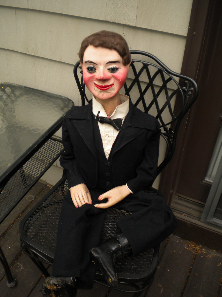 McQuisto's Wee George, a ventriloquist figure attributed to Alfred LeMare